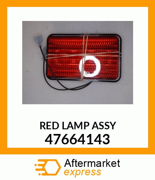 RED LAMP ASSY 47664143