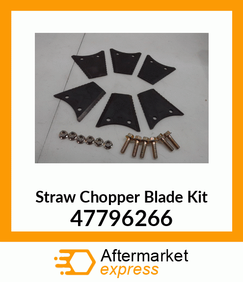 Straw Chopper Blade Kit 47796266