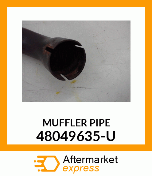 MUFFLER PIPE 48049635-U