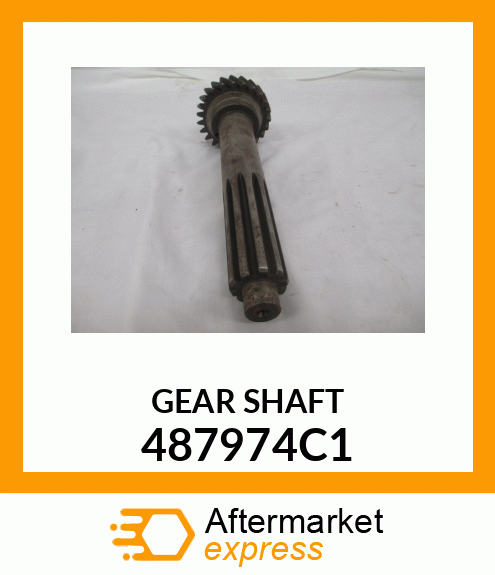 GEAR SHAFT 487974C1