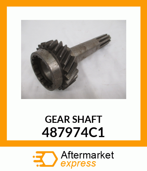 GEAR SHAFT 487974C1