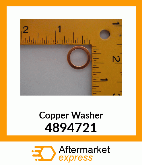 Copper Washer 4894721