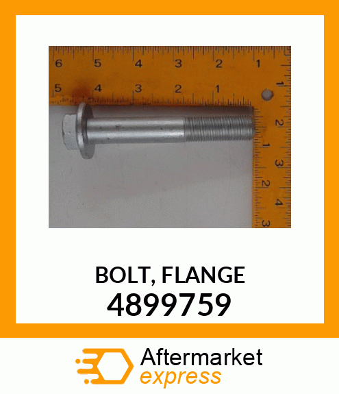 BOLT, FLANGE 4899759