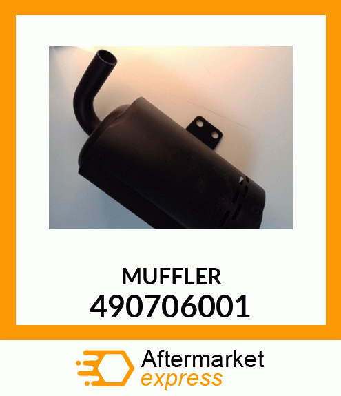 MUFFLER 490706001