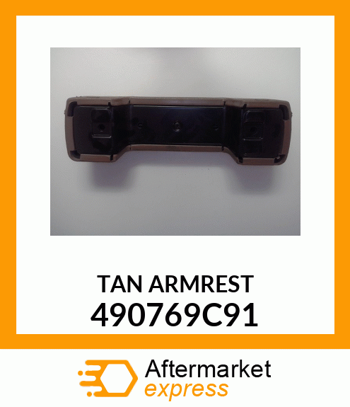 TAN ARMREST 490769C91