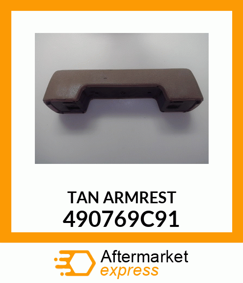 TAN ARMREST 490769C91