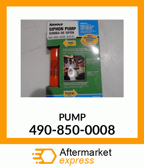 PUMP 490-850-0008