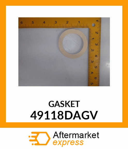 GASKET 49118DAGV