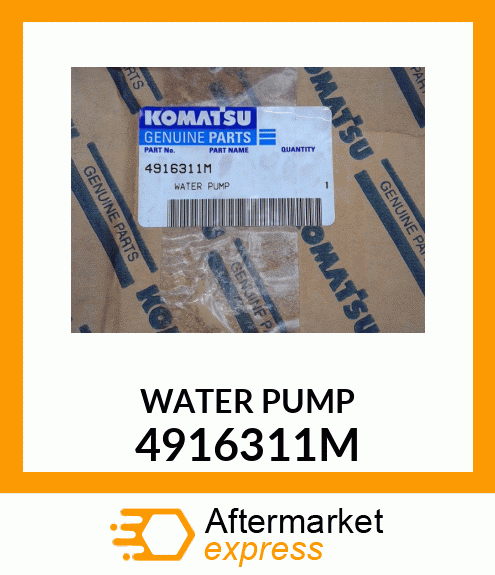 WATER PUMP 4916311M