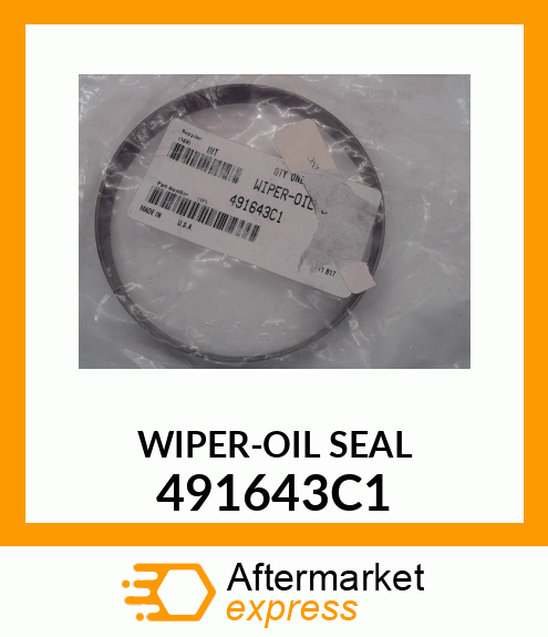 WIPER-OIL SEAL 491643C1