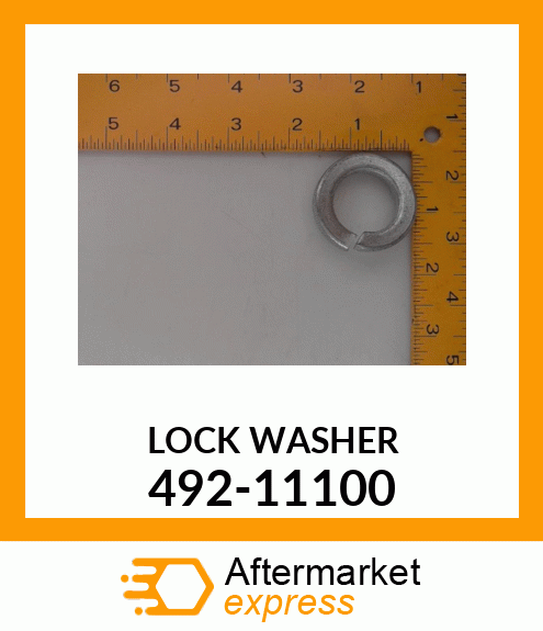 LOCK WASHER 492-11100