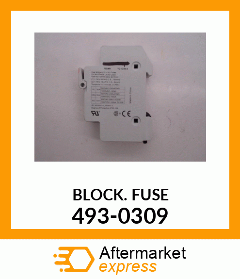 BLOCK FUSE 493-0309