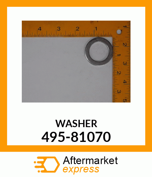 WASHER 495-81070