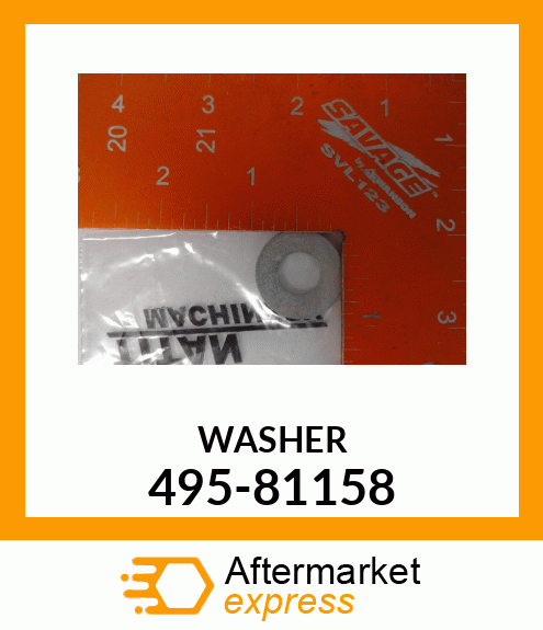 WASHER 495-81158