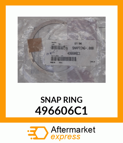 SNAP RING 496606C1