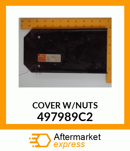 COVER W/NUTS 497989C2