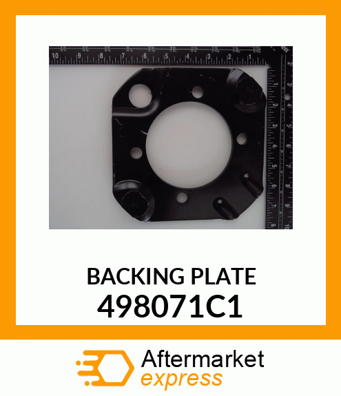BACKING PLATE 498071C1