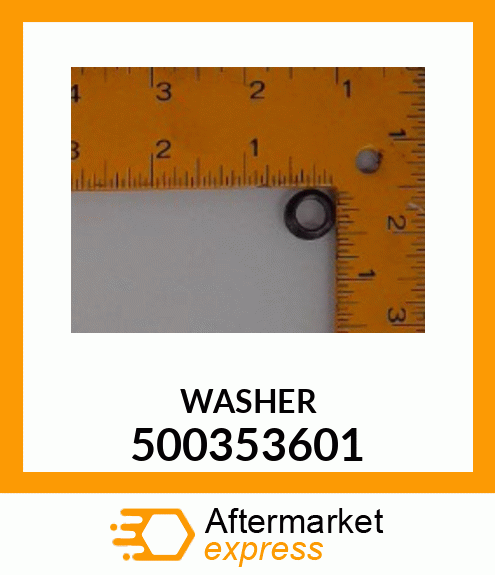 WASHER 500353601