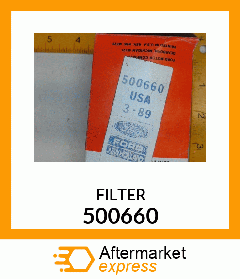 FILTER 500660