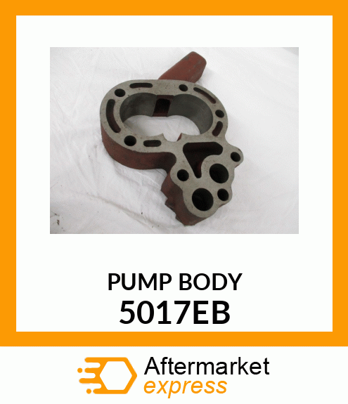 PUMP BODY 5017EB