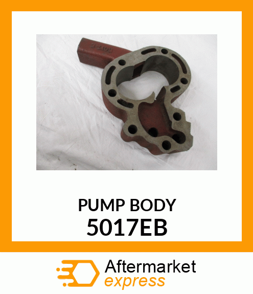 PUMP BODY 5017EB