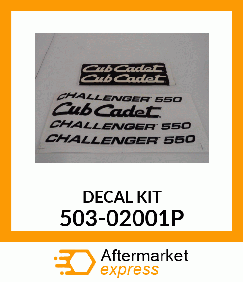 DECAL KIT 503-02001P