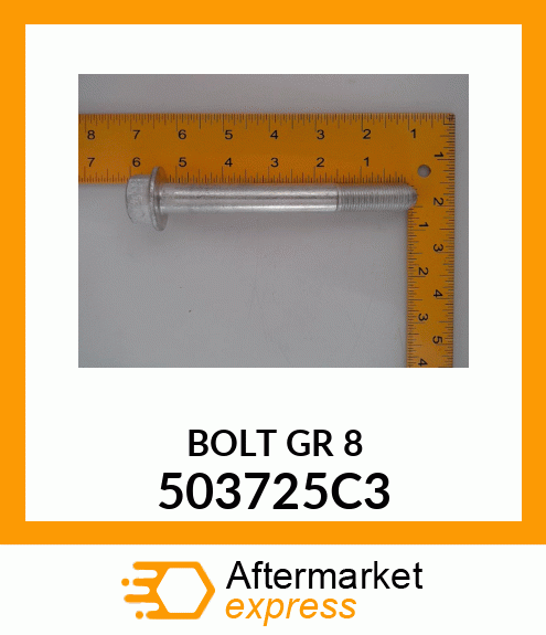 BOLT GR 8 503725C3