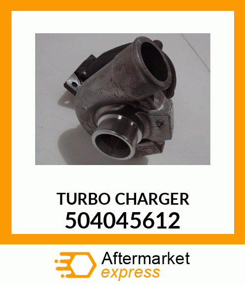 TURBO CHARGER 504045612