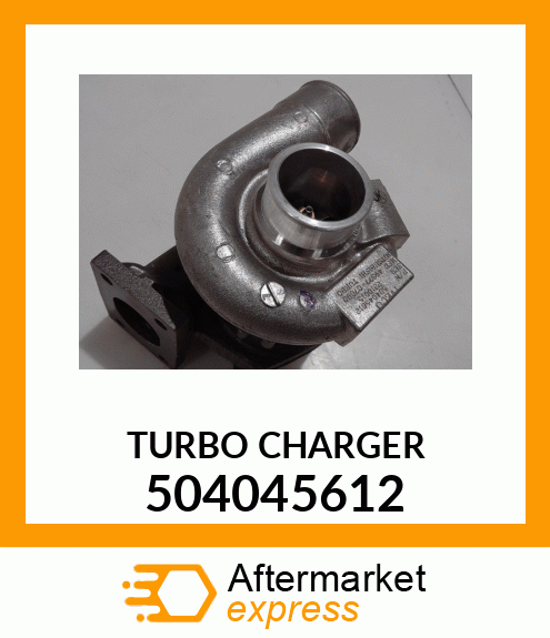 TURBO CHARGER 504045612