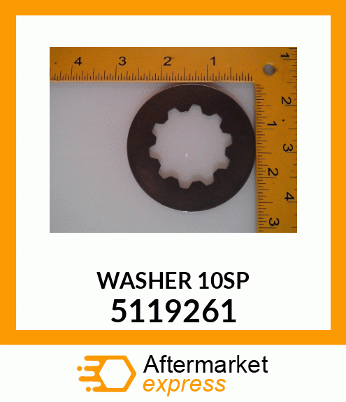 WASHER 10SP 5119261