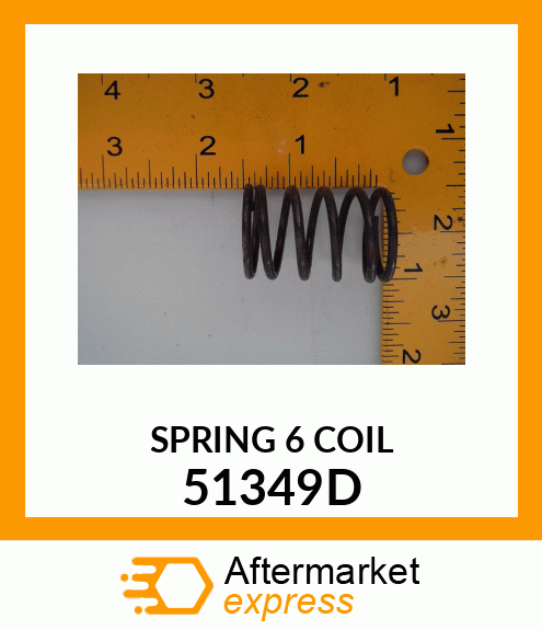 SPRING 6 COIL 51349D