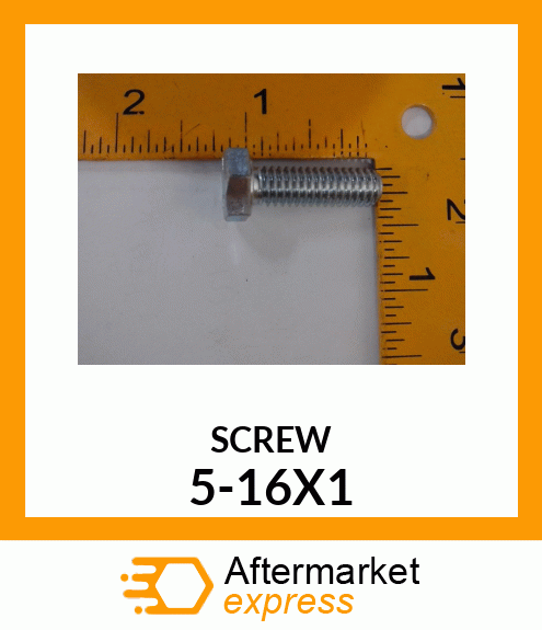 SCREW 5-16X1