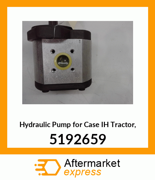 Hydraulic Pump for IH Tractor, 5192659 5192659