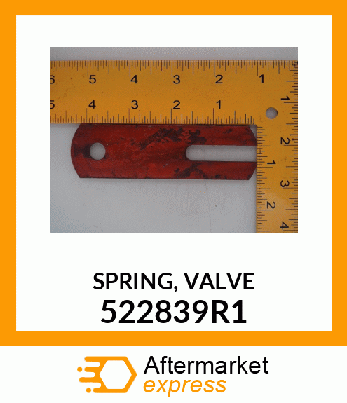 SPRING, VALVE 522839R1