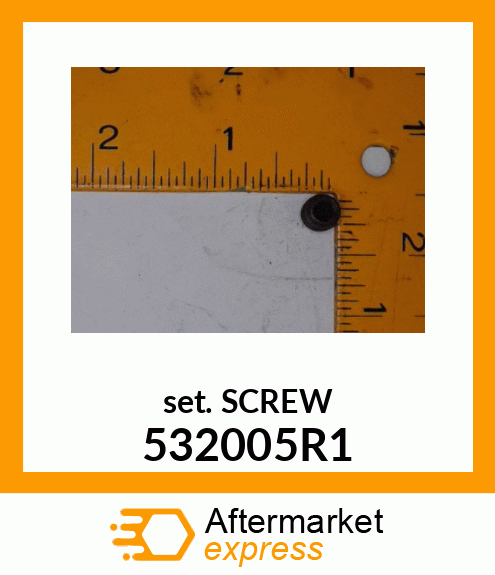 SET SCREW 532005R1