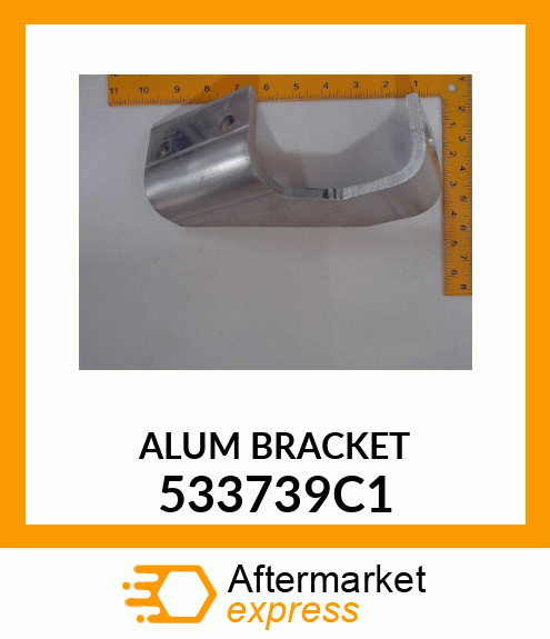 ALUM BRACKET 533739C1