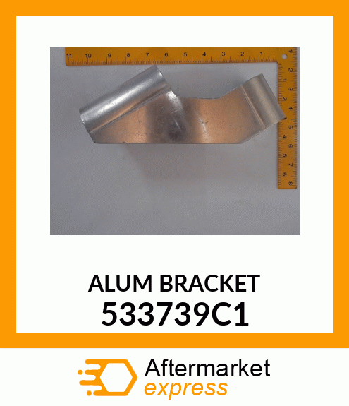 ALUM BRACKET 533739C1