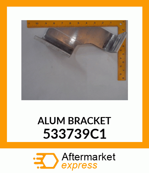 ALUM BRACKET 533739C1