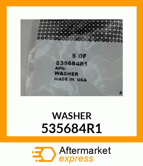 WASHER 535684R1