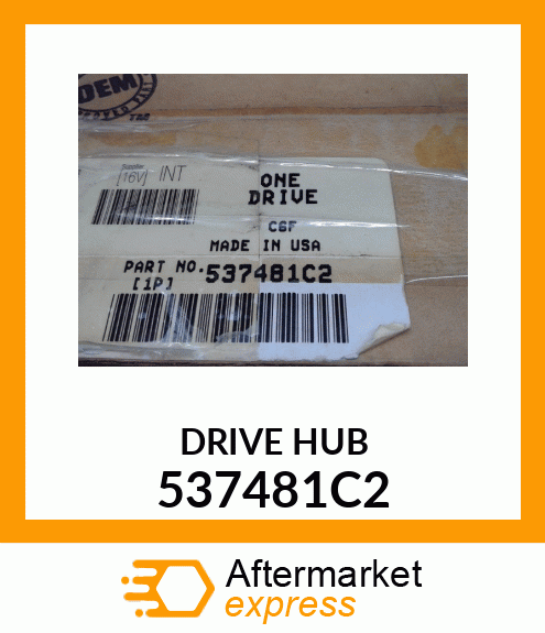 DRIVE HUB 537481C2