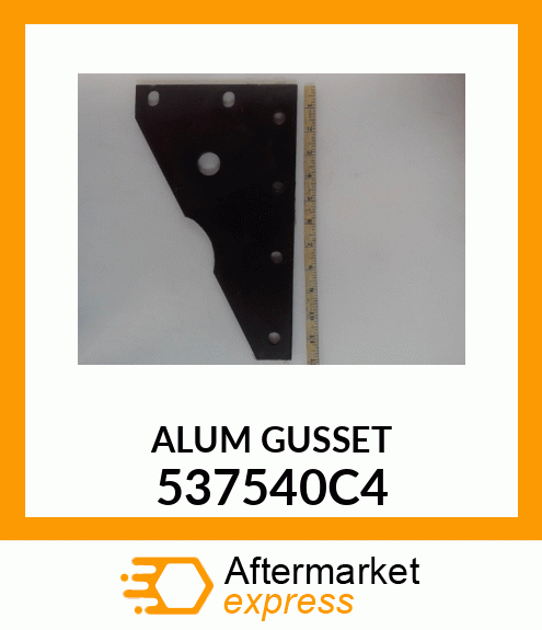 ALUM GUSSET 537540C4