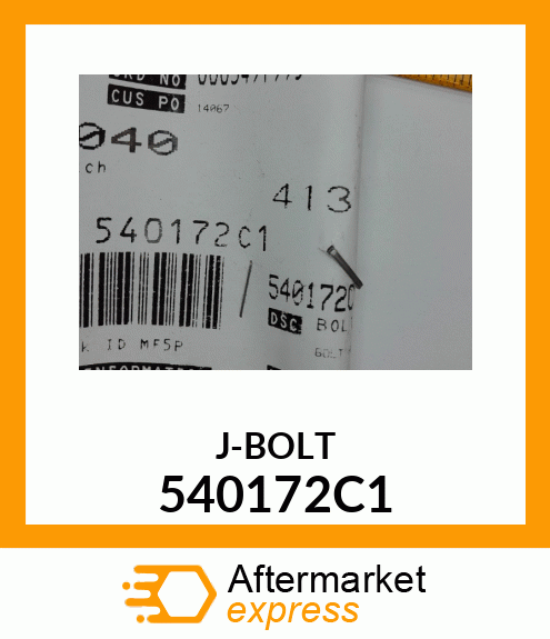 J-BOLT 540172C1