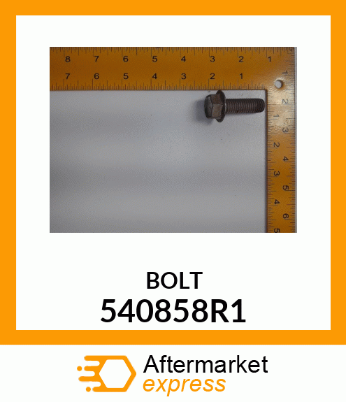 BOLT 540858R1