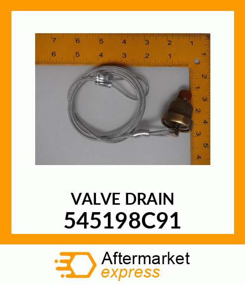 VALVE DRAIN 545198C91