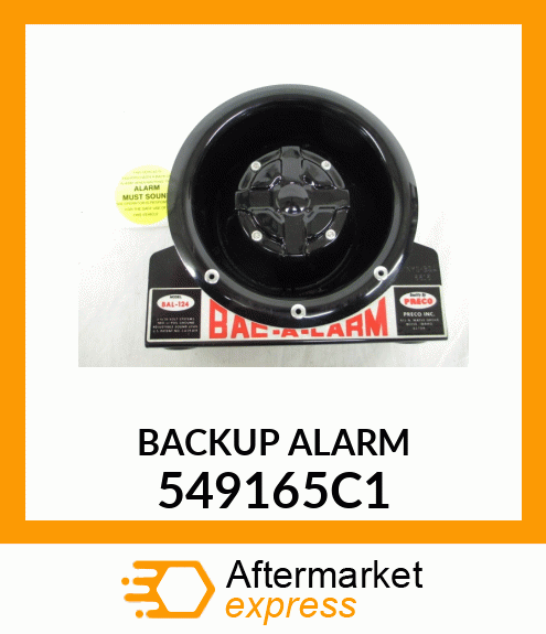 BACKUP ALARM 549165C1