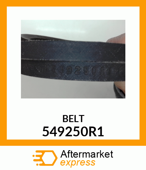 BELT 549250R1