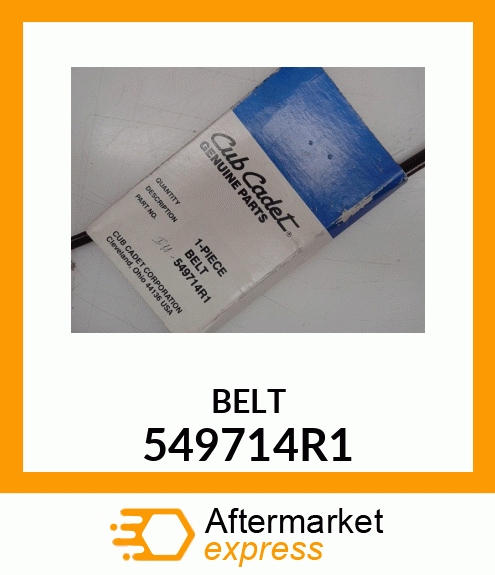 BELT 549714R1