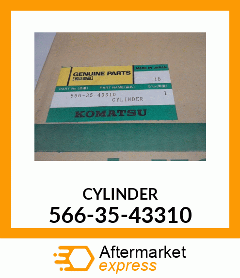 CYLINDER 566-35-43310