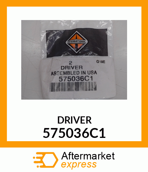 DRIVER 575036C1