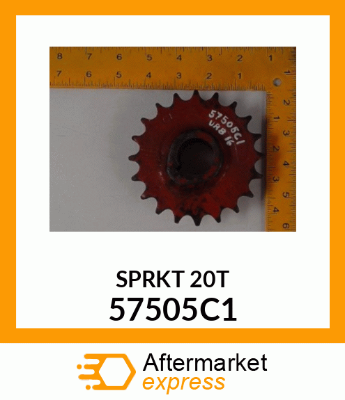 SPRKT 20T 57505C1